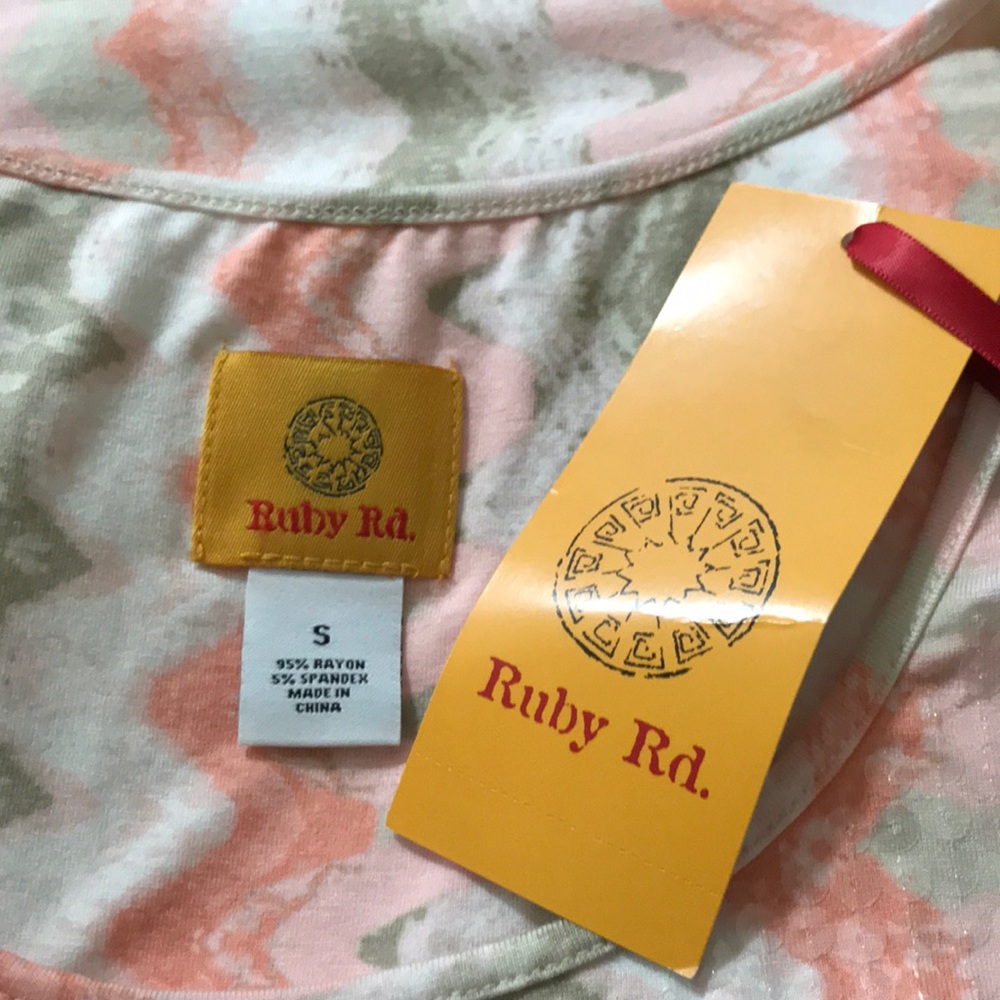 Ruby Rd Sequence Tank 🆕 Size Small - Picture 7 of 7